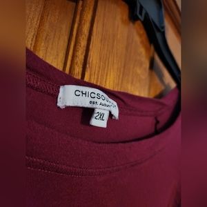 Chic Soul Slouchy Tunic 2XL